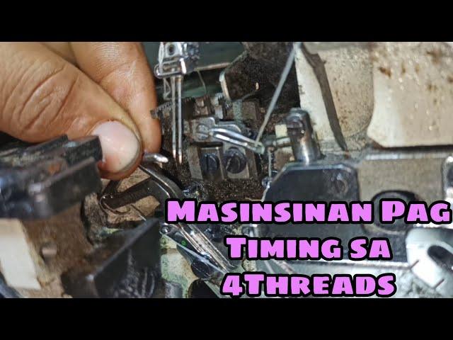 Masinsinan Pag Timing ng 4Threads | Edging Machine|