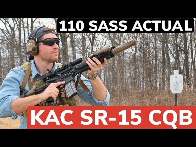 Best CQB Carbine Ever Made? Knights Armament SR-15 CQB MOD 2 with KAC NT4 Suppressor 11.5” 556 rifle