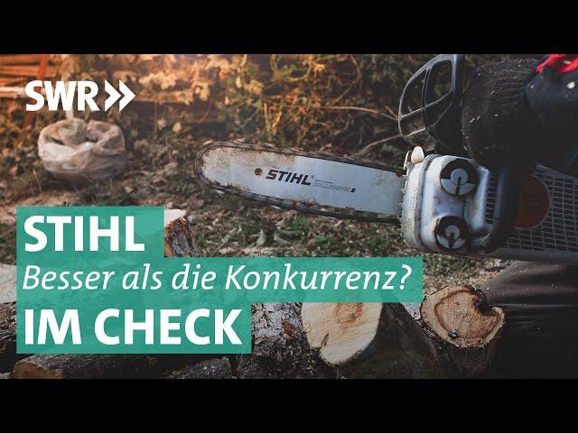 Stihl im Check:  Wie gut sind die Geräte des Weltmarktführers?  | Marktcheck SWR