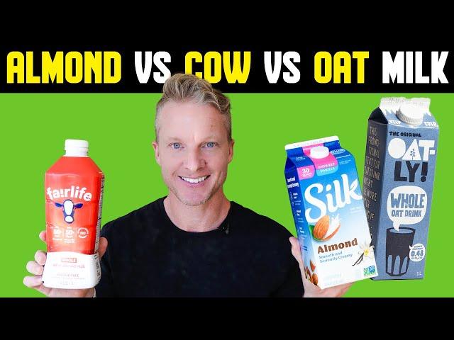 Almond Milk Vs Cow Milk Vs Oat Milk: Which Is Better For You?