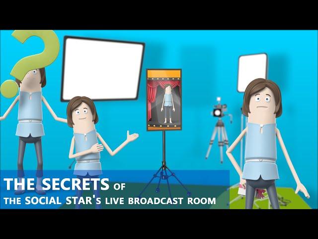 The secrets of the social star's live broadcast room.