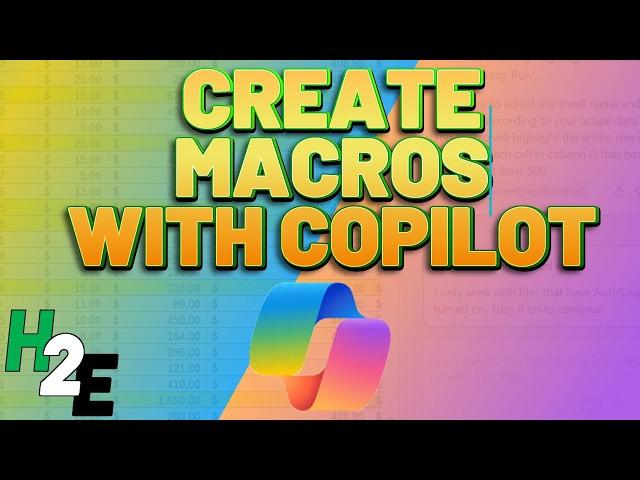 Excel Copilot: Easily Code VBA Macros Even if You're a Beginner