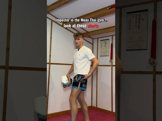 Imposter in the Muay Thai gym…