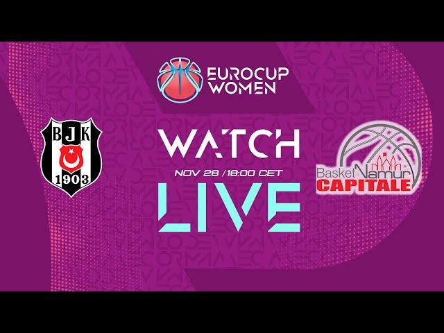 Besiktas JK v Basket Namur Capitale | Full Basketball Game | EuroCup Women 2024-25