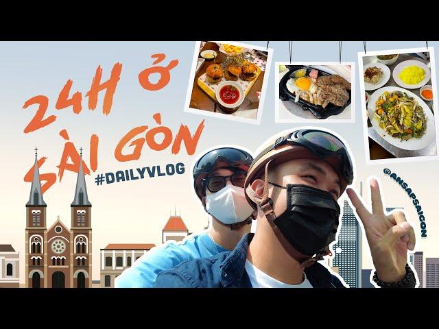 24h FOOD TOUR SÀI GÒN // Khám phá được quán GỎI GÀ SIÊU RẺ và quán bò né okila phết! #dailyvlog