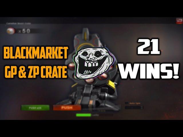 Crossfire West : 21 BLACK MARKET WINS!!!