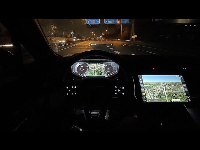 THE NEW RANGE ROVER SPORT 2024 TEST DRIVE AT NIGHT