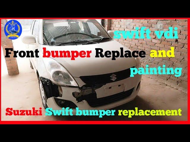 Suzuki Swift front Bumper replacement, Swift Bumper price With Paint, maharaja motor mmw #video