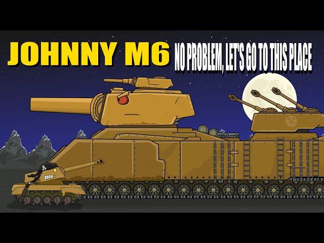 New American Monster JOHNNY M6 - Cartoons about tanks