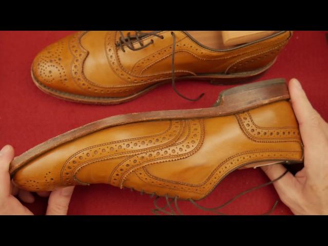 McAllister Wingtip Shoes One Year Update - Allen Edmonds