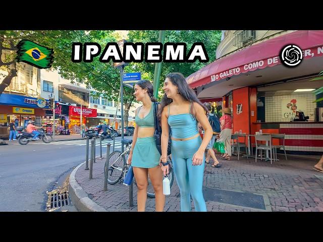 Walking in IPANEMA — Rio de Janeiro  Brazil | 2024 【 4K UHD 】