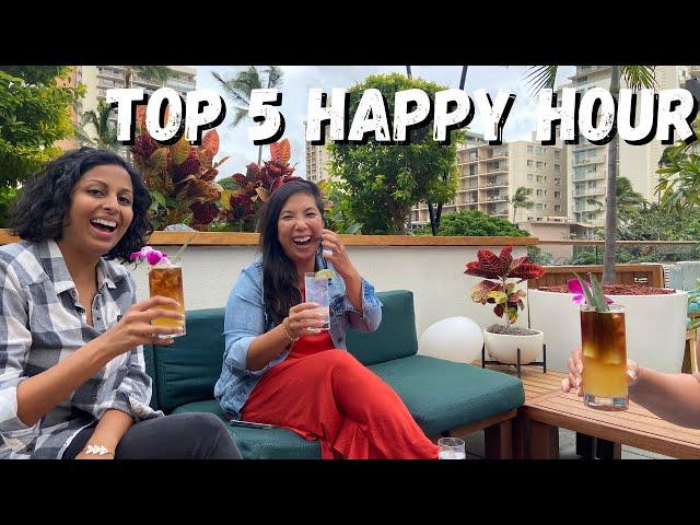 Top 5 Best Happy Hour Places in Waikiki