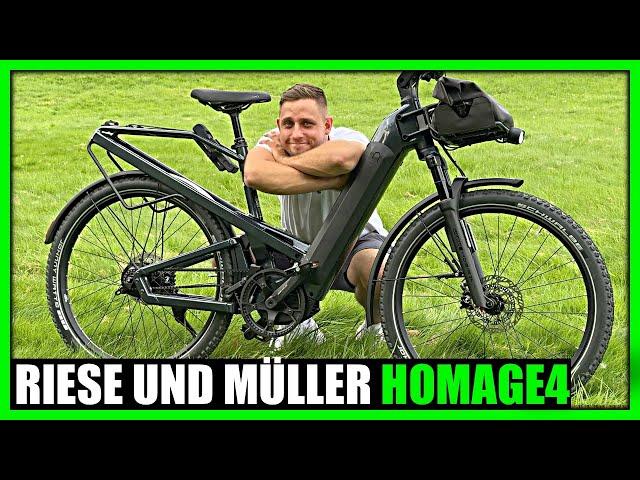 Jetzt wird‘s frech  Mit dem bequemsten E-Bike der Welt - Dem Homage4 von Riese und Müller.