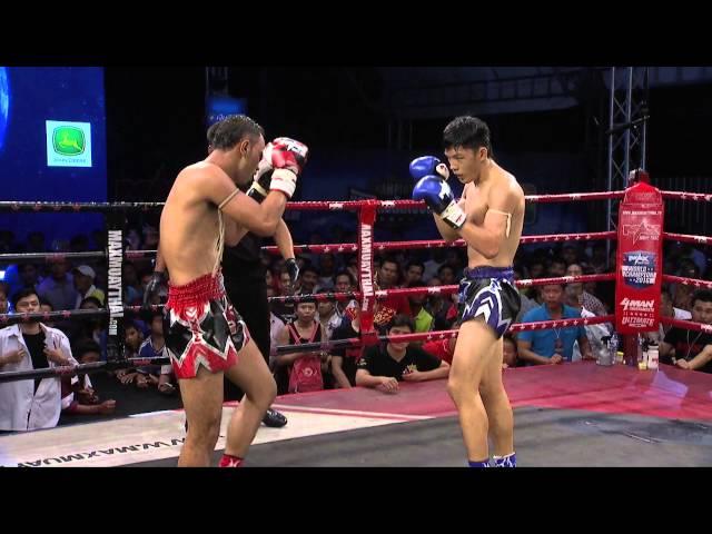 (SINGAPORE VS THAILAND) Max Muay Thai Ultimate 2016 (10 APRIL) Match 4 BRANDON VS PETCHSAU