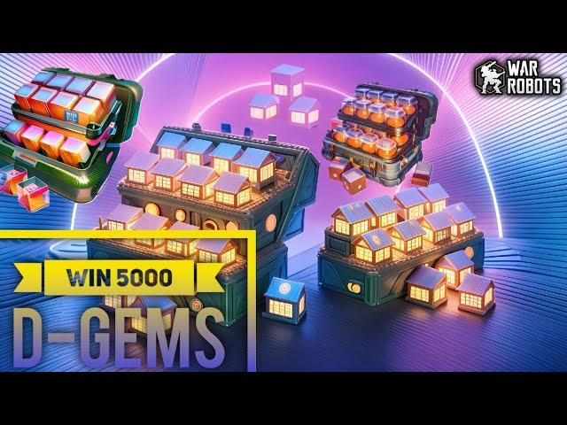 FREE D-Gems  EVERYWHERE | 20k SUBSCRIBERS |  | Special Giveaway | War robots game [WR]