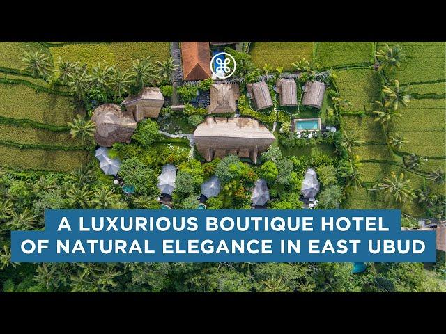 A Luxurious Boutique Hotel of Natural Elegance in East Ubud for Sale