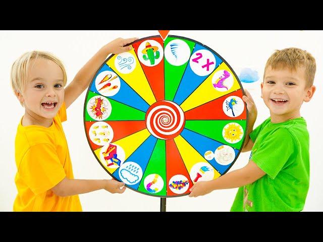 Chris and Kids story about Magic Wheel