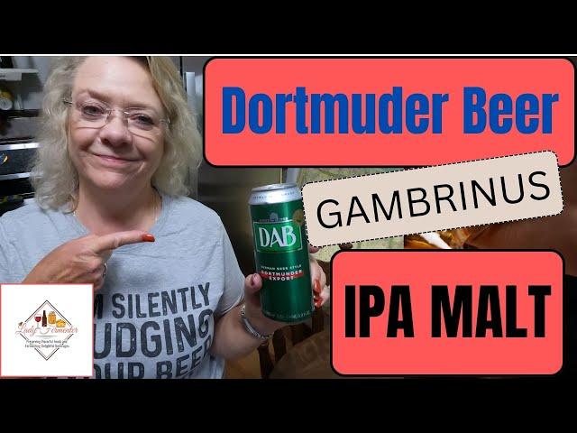 How to brew Dortmunder Beer with IPA Malt from Gambrinus