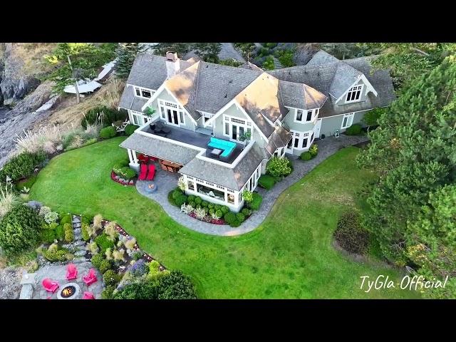 The Beautiful Westcott Estate (Victoria B.C.) Ultra HD 4K 60fps *Drone Footage*