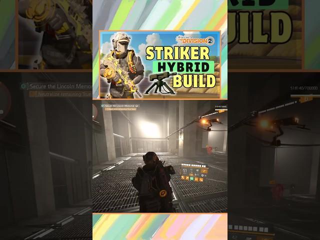 Striker Skill Hybrid #division2 #division2builds #pvebuild #skillbuild #strikerbuild #hybridbuild