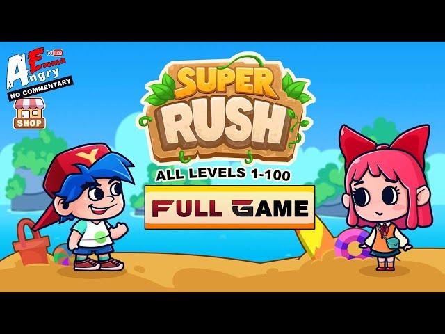 Super Rush - FULL GAME (all levels 1-100) Android Gameplay