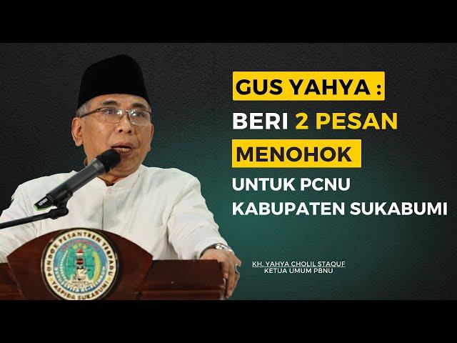 Gus Yahya: PCNU Harus Miliki Program yang Memilki Dampak Bagi Umat