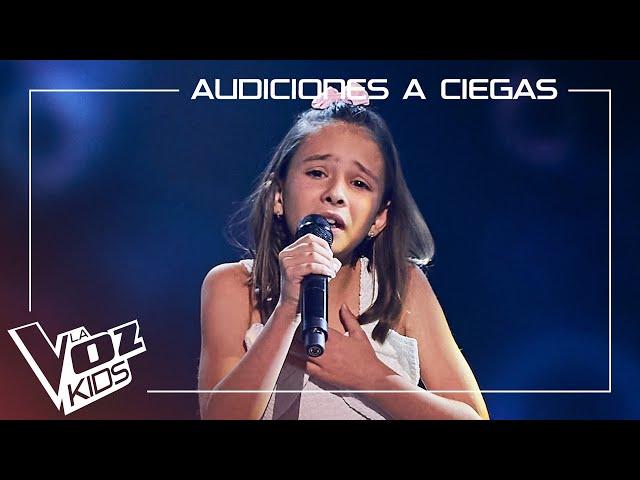 Celia Puntas - "Ángel caído"  | Blind auditions | The Voice Kids Spain 2024