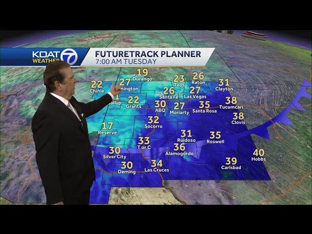 Brisk conditions before warmer trend