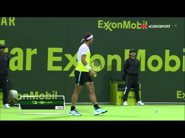 Rafael Nadal vs Andrey Kuznetsov FULL MATCH ᴴᴰ DOHA 2016 PART 1