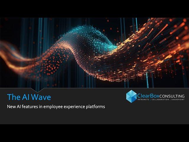 AI Wave - New AI features in employee experience platforms