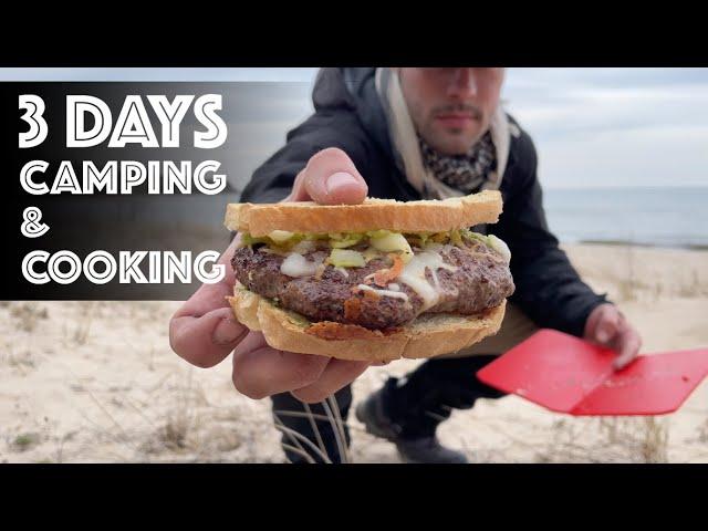 Solo Camping on The Great Lakes | 3 Days Backpacking with my Dog