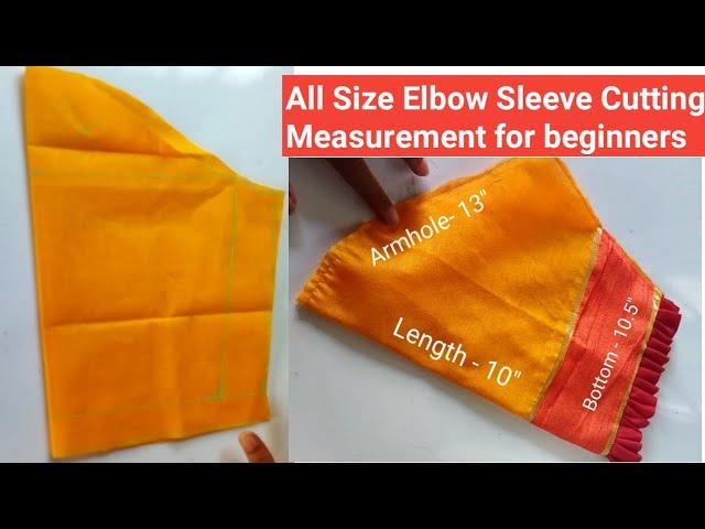 Easily Cutting Any Size Elbow Sleeves With Measurement Specially For Beginners/Glass Sleeve Cutting