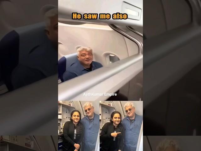 Hi Anna I'm Big Fan naa ️ A Fan girl's Dream Come True  #ajithkumar #ajith #ajithfans