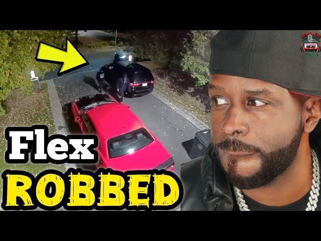 BREAKING: GOONS Pull Up To Funk Master Flex House All Caught On Video!