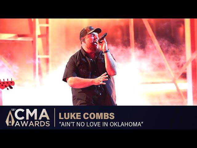 Luke Combs – “Ain’t No Love In Oklahoma” | Live at CMA Awards 2024