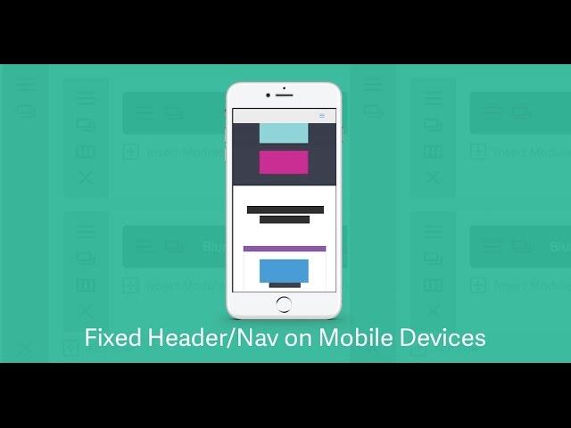 How to Make Your Divi Header & Nav Menu Fixed on Mobile