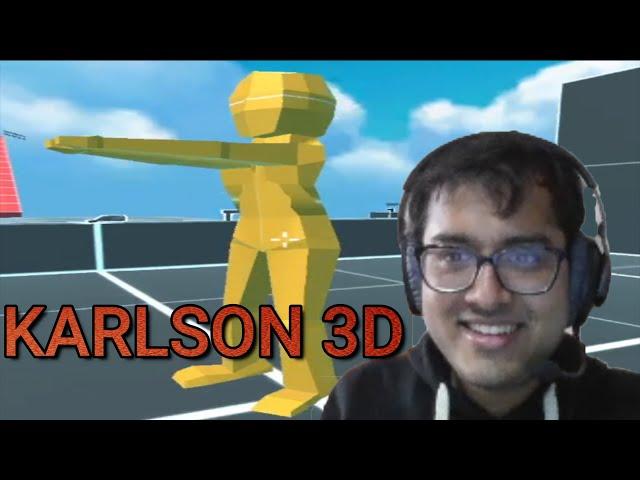 KARLSON 3D!|dani 3d game|KARLSON 3D|making a game in one day|