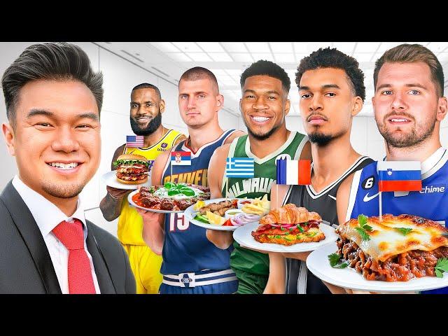 Which NBA Player's Country Has The Best Food?