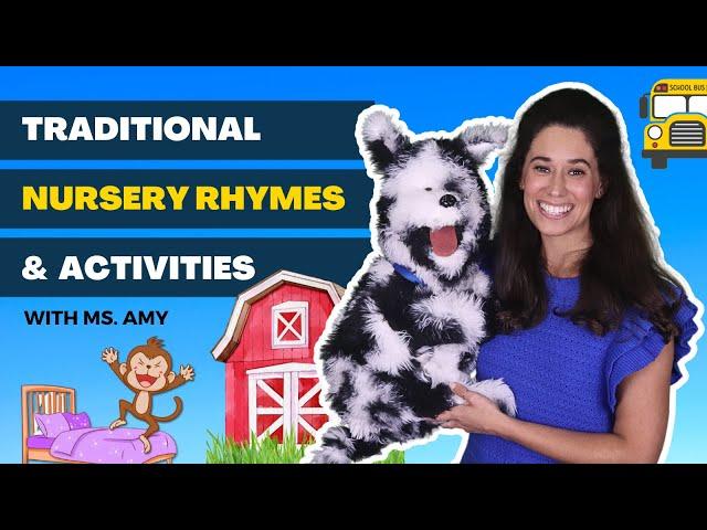 Nursery rhyme favorites, kids nursery rhymes, sing along rhymes for toddlers, toddler learning!