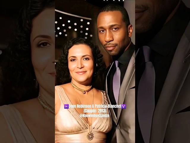 ️Celebrity Couples.. Actor Leon Robinson and  Patricia Blanchet 11yr Relationship