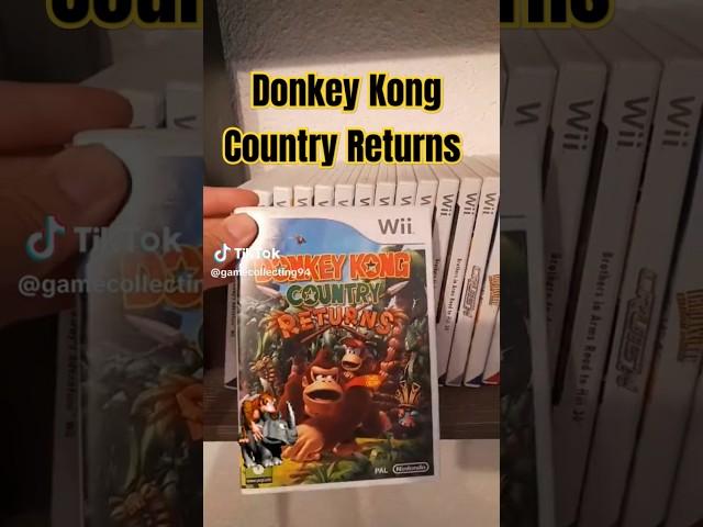 Das Original DK Country Returns auf der Wii #donkeykongcountryreturns #videospiele #nintendo #switch