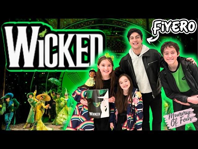 Seeing Wicked With Kids & Meeting The Cast Vlog  Autism-Friendly Theatre Tips 