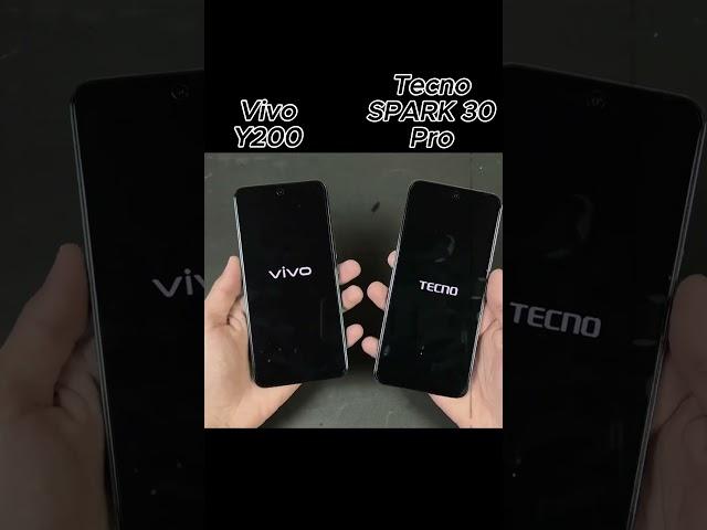 "Vivo Y200 vs Tecno SPARK 30 Pro: Epic Speed Test Showdown! "
