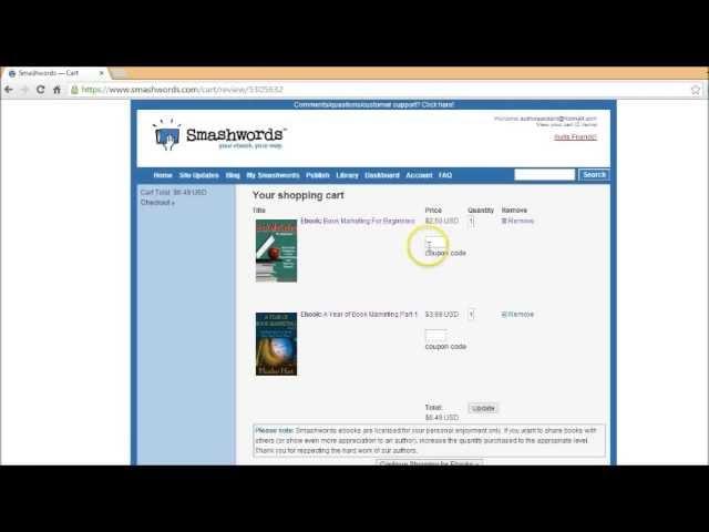 Smashwords Purchase Tutorial