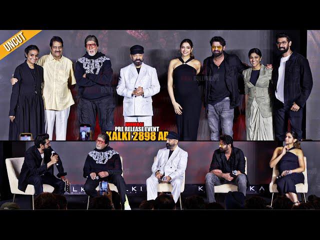 UNCUT - Kalki 2898 AD Pre Release Event in Mumbai | Prabhas, Deepika P, Amitabh B, Kamal H, Rana D