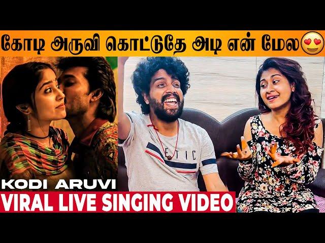 Kodi Aruvi Kottuthe  Pradeep Kumar & Nithyasree's Live Singing Video- Mehandi Circus | Sean Roldan