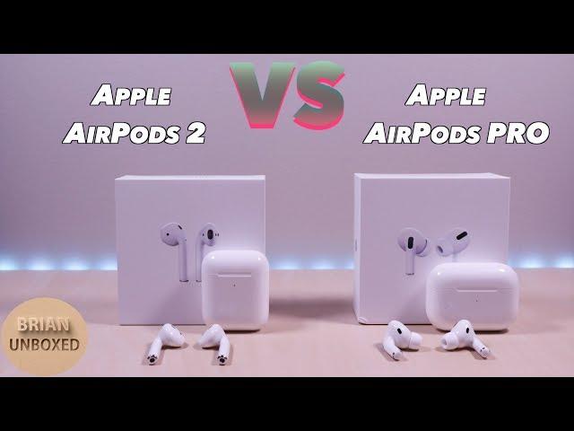 AirPods 2 vs AirPods PRO - Watch this before buying! (Music & Mic Samples)