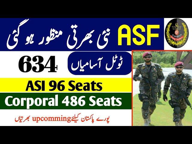 ASF jobs 2022| ASF upcoming jobs| New Airport Security force jobs| ASI, Corporal, Assistant