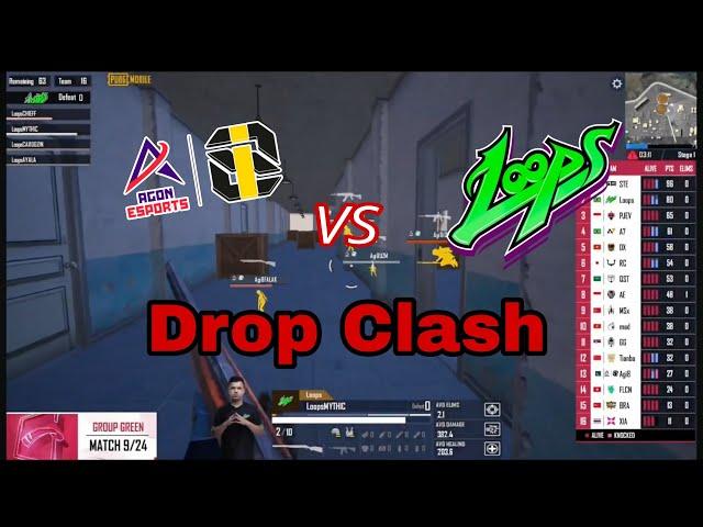 PMGC 2023 Drop Clash || Loops vs AGONxi8 #loopsesports #AGONxi8 #pubgmobile #esports