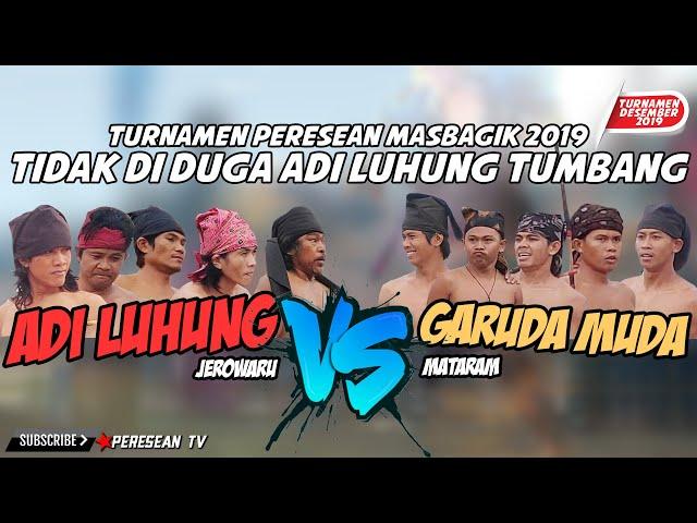 Adi Luhung Jerowaru VS Garuda Muda Mataram | Turnamen Peresean Masbagik 2019